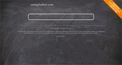 Desktop Screenshot of campgladitor.com
